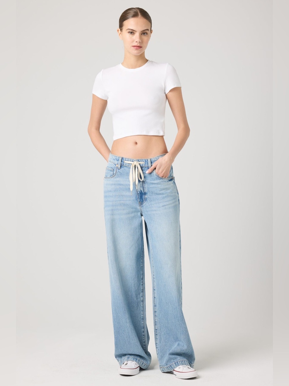 NWOT BlankNYC Feeling Good Drawstring Jean- Women's Size 29